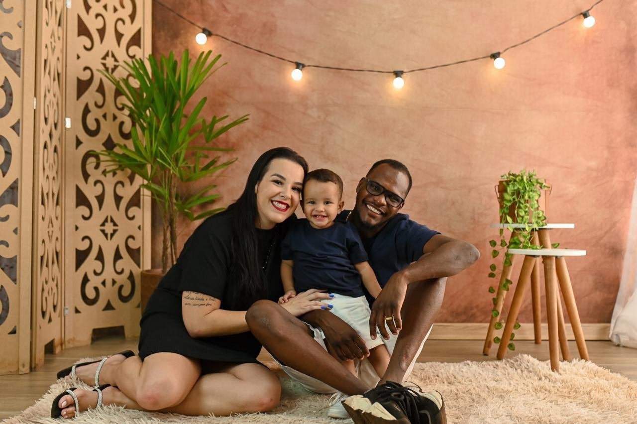 Thaline, mãe do João de 2 anos